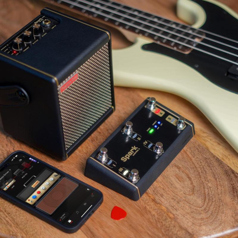 Pedal e Controlador Sem Fio Positive Grid Spark Control X - Para